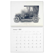 1909 Automobile - Vintage klassische antike Auto Kalender (Jan 2027)