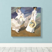 1909 entlang der Küste Leinwanddruck (Insitu (Holzboden))