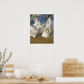 1909 entlang der Küste Poster (Küche)