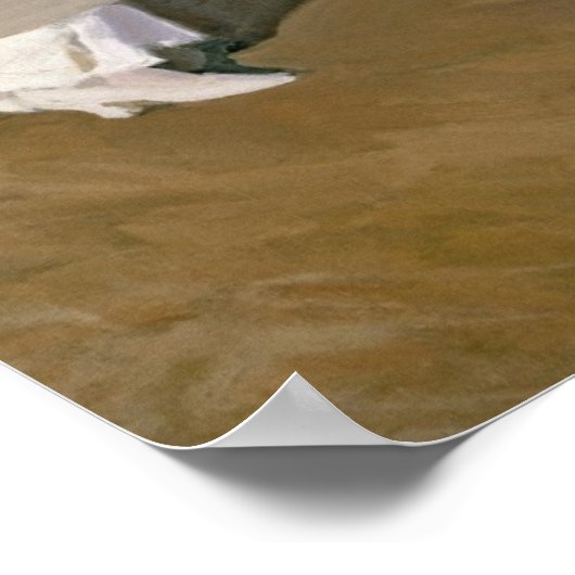 1909 entlang der Küste Poster (Ecke)