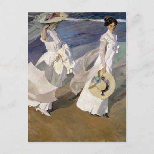 1909 entlang der Küste Postkarte (Vorderseite)