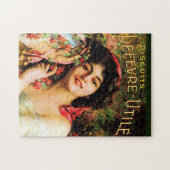 1909 hübsche Dame Biscuits Lefevre-Utile Puzzle (Horizontal)