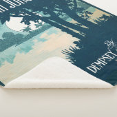 1909 Mondlicht in Jungleland Notendruck Sherpadecke (3/4)