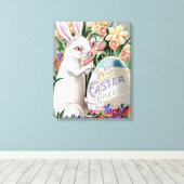 1909 "PICTURE POSTCARD" RABBIT SERIES LEINWAND WRA (Insitu (Holzboden))