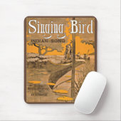 1909 Singing Bird Notendruck Mousepad (Mit Mouse)