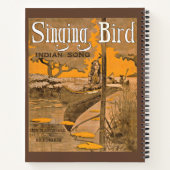 1909 Singing Bird Notendruck Notizblock (Rückseite)