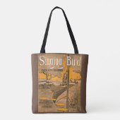 1909 Singing Bird Notendruck Tasche (Rückseite)