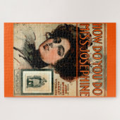 1909 Wie geht es dir um Josephine Notenblätter? Puzzle (Horizontal)