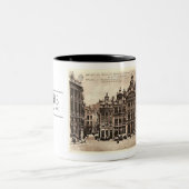 1910 BRÜSSEL, BELGIEN FOTO POSTCARD ZWEIFARBIGE TASSE (Mittel)
