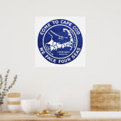 1910 Cape Cod Poster (Küche)