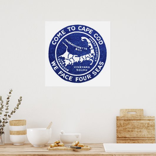 1910 Cape Cod Poster (Küche)