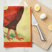 1910 Chanticle Notendruck Geschirrtuch (Viertel Falte)