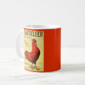 1910 Chanticle Notendruck Kaffeetasse (Vorderseite Links)
