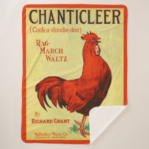 1910 Chanticle Notendruck Sherpadecke