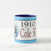 1910 Cole 30 Flyer Tasse (Zentrum)