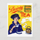 1910 Dainty Tea Postkarte (Vorderseite)