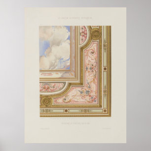 1910 Desaint Chambre Louis XIV Kunstdruck Poster