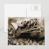 1910 Flug über Portland Postkarte (Vorne/Hinten)