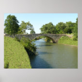 1910 Fox Creek Stone Arch Bridge Poster (Vorne)