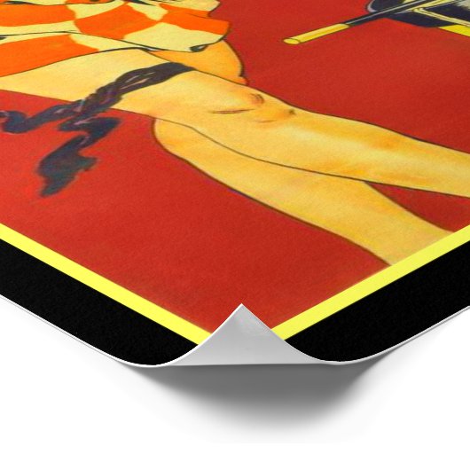 1910 French Le Sapoforme Desinfecte Ad Poster (Ecke)