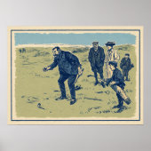 1910 Golf - Kunstdruck Poster (Vorne)