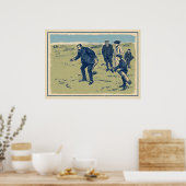 1910 Golf - Kunstdruck Poster (Küche)