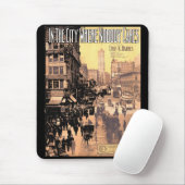 1910 in der Stadt, in der sich niemand um Notenmus Mousepad (Mit Mouse)
