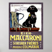 1910 Maccaroni-Poster Poster (Vorne)