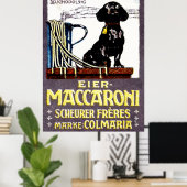1910 Maccaroni-Poster Poster (Heimbüro)