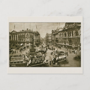 1910 Piccadilly Circus Postkarte