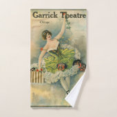1910 Schönes Thespian Garrick Theater Chicago Badhandtuch Set (Handtuch)
