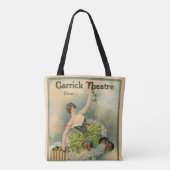 1910 Schönes Thespian Garrick Theater Chicago Tasche (Rückseite)