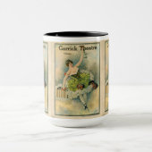 1910 Schönes Thespian Garrick Theater Chicago Tasse (Zentrum)