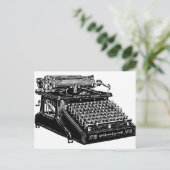 1910 Schreibmaschine Postkarte (Stehend Vorderseite)