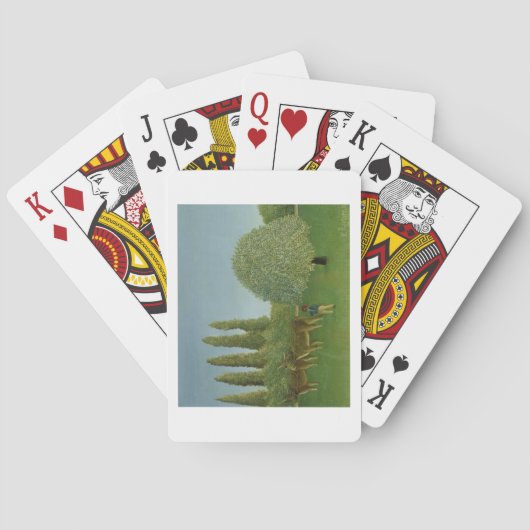 1910 SPIELKARTEN (Rückseite)