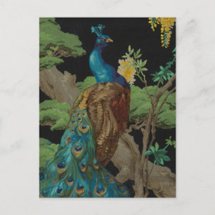 1910 Vintage Tapete Der Zedernbaum Postkarte