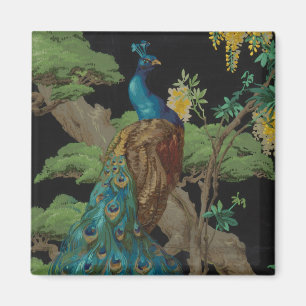 1910 Vintage Tapete The Cedar Tree Magnet
