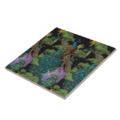 1910 Vintages Tapete Zedernbaum Fliese (Seite)