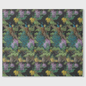 1910 Vintages Tapete Zedernbaum Geschenkpapier (Flach)