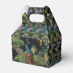 1910 Vintages Tapete Zedernbaum Geschenkschachtel