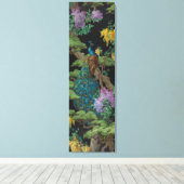 1910 Vintages Tapete Zedernbaum Leinwanddruck (Insitu (Holzboden))