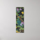 1910 Vintages Tapete Zedernbaum Leinwanddruck (Vorderseite)