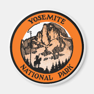 1910 Yosemite Nationalpark Magnet