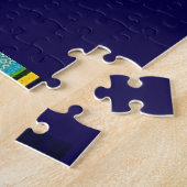 1910er Defender Marke Packing Segelbootlabel Puzzle (Seite)