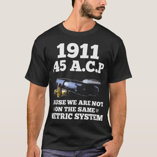 1911 45 AKP-Messsystem T-Shirt (Vorderseite)