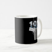1911 Handgun Pro Gun 2nd Amendment Gift  Kaffeetasse (VorderseiteRechts)