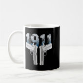 1911 Handgun Pro Gun 2nd Amendment Gift Kaffeetasse (Links)