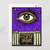 1911 Internationale Hygienekonferenz Dresden Postkarte (Vorne/Hinten)