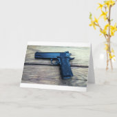 1911 Pistol Karte (Gelbe Blume)