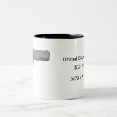 1911 TASSE mit zwei Tonen KAFFEE (Mittel)